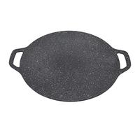 Yosoo Health Gear Poêle à Griller Carrée Antiadhésive pour Barbecue Coréen avec Revêtement en Matériau à 6 Couches, Revêtement Circulaire pour Barbecue à évacuation Facile de la Graisse Peut être