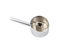 Yosoo Health Gear Poignée de Levier de Robinet Universelle de 45 Mm avec Noyau de Valve de 45 Mm pour Robinet D'eau de Lavabo de Salle de Bain, Bouton de Douche à Levier Unique en Alliage de Zinc