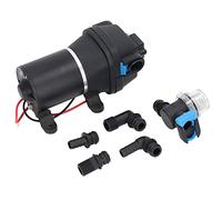 Yosoo Health Gear Pompe à Eau Haute Pression 12 V, Pompe à Membrane Auto-amorçante Enroulée en Cuivre 2,7 GPM 17 PSI 32,8 Pieds, Interrupteur de Pression Automatique à Faible Bruit pour Système