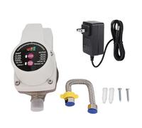 Yosoo Health Gear Pompe à Pression D'Eau, Pompe à Eau à Moteur sans Balais Automatique et Silencieuse à 3 Vitesses pour Robinets, Toilettes, Chaudières, Douches (Prise UE)