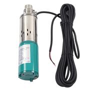 Yosoo Health Gear Pompe Submersible, Pompe à Eau Solaire DC 24 V 260 W avec Moteur en Cuivre, Levage de 40 M, Débit de 1,2 M³h, Sortie de 25 Mm, Filtre en Acier Inoxydable pour l'irrigation du