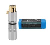 Yosoo Health Gear Préamplificateur Microphone en Ligne, Booster Mic pour Micros Dynamiques et Ruban, XLR 3 Broches Équilibré