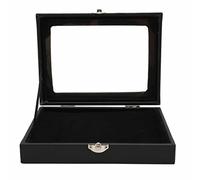 Yosoo Health Gear Présentoir à épingles, Présentoir Boite Noir, Boîte à Badges Anti-Poussière, Collection De Bijoux Avec Cadre D'ombre Pour épingles Et Médailles à Collectionner