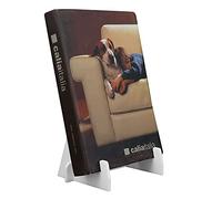 Yosoo Health Gear Présentoir de Livre en Acrylique, Support de Livre, pour Bureau, Maison, Cuisine, avec Matériau Durable Résistant aux Rayures, Léger, Design Détachable de 85 G (White)