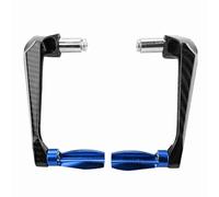 Yosoo Health Gear Protecteur de guidon de moto 7/8 pouces, protège-levier d'embrayage de frein de moto universel pour moto, moto, scooters, voitures électriques, vélos de montagne(Bleu)