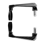 Yosoo Health Gear Protecteur de guidon de moto 7/8 pouces, protège-levier d'embrayage de frein de moto universel pour moto, moto, scooters, voitures électriques, vélos de montagne(Noir)