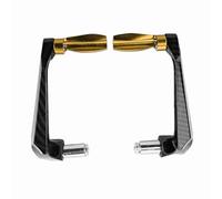 Yosoo Health Gear Protecteur de guidon de moto 7/8 pouces, protège-levier d'embrayage de frein de moto universel pour moto, moto, scooters, voitures électriques, vélos de montagne(Or)