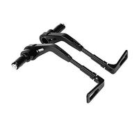 Yosoo Health Gear Protection de Levier de Frein et d'Embrayage, Protège-guidon Universel en Aluminium, Paire