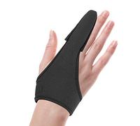 Yosoo Health Gear Protège-Doigt de Pêche Élastique, Protection Anti-dérapante avec Fermeture à Crochet et Boucle, Accessoire de Pêche en Plein Air, 1 Pièce