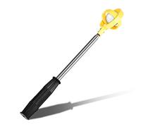 Yosoo Health Gear Ramasseur de Balles Télescopique, Cuillère de Verrouillage Automatique, Jaune, pour Tennis et Golf