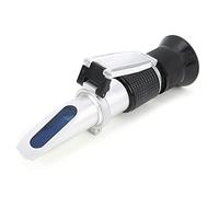 Yosoo Health Gear Réfractomètre Brix Réfractomètre à Sucre en Alliage d'aluminium Plage de 0 à 90 pour Cent Précision de 0,20 pour Cent Équipement de Test Portable pour la Concentration de Fluide