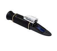 Yosoo Health Gear Réfractomètre de salinité Compensation Automatique de Température Portable Résultats Rapides Oculaire Réglable Plage de Concentration élevée Idéal pour la Transf