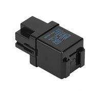 Yosoo Health Gear Relais de clignotant automatique pour voiture, modèle 81980-12070, jaune, normalement ouvert, 12V DC, 10A, montage véhicule, vis, ABS