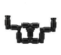 Yosoo Health Gear Reptiles Brumisateur Brumisateur, Réservoir Forestier 360 Système D'aquarium Réglable Connecter 1/4in Baignoire Système de Refroidissement pour Animaux de Compagnie