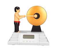 Yosoo Health Gear Réveil Numérique Réveil électronique avec Bâton de Gong Prend en Charge le Rétroéclairage de L'écran pour les Gros Dormeurs Facile à Lire Apparence Nouvelle Décoration de Pièce