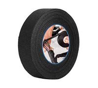 Yosoo Health Gear Ruban Adhésif Isolant Noir, Ruban Chiffon de Voiture, Ruban Adhésif Câble Bande de Faisceau de Câblage Automobile, Résistant à la Chaleur Ruban de Tissu pour Voiture Moto(9mm * 25m)