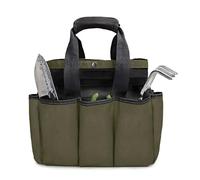 Yosoo Health Gear Sac à Outils de Jardinage, Stockage d'Oxford avec Sangles élastiques Compartiments Grand Organisateur pour Outils de Jardin Extérieur Intérieur