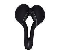 Yosoo Health Gear Selle de Vélo avec Feu Arrière Rechargeable, 400mAh | Tapis de selle de cyclisme en mousse à mémoire de forme, ressorts absorbant les chocs, conception creuse et respirante,