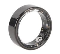 Yosoo Health Gear Smart Ring Fitness Tracker, Compteur de Pas Bluetooth avec Moniteur de Fréquence Cardiaque, Tolérance à l'eau IP68, Anneau de santé en Acier (13 ID : 22,2 mm/0,87 Pouces,