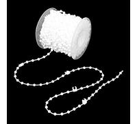 Yosoo Health Gear Stores en Plastique Cordon de Chaîne perlé, 10 Mètres Store Enrouleur en Plastique Store Vertical Romain Chaîne Perlée Cordon de Traction Rideau de Fenêtre Perles Corde