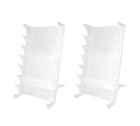 Yosoo Health Gear Support de Brossage en Maquillage en Acrylique, Support de de Brosse à Cheveux pour la vanité, Organisateur de de Brosse à Ongles avec Conception de Salon