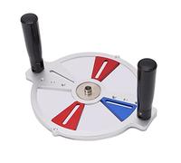 Yosoo Health Gear Support de Machine à Tailler le Bois, Support de Guide de Perçage en Alliage d'aluminium avec Broches et Rouleaux de Positionnement, de Fente de Fraisage Compact pour