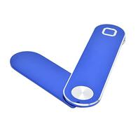 Yosoo Health Gear Support de Téléphone pour Ordinateur Portable en Alliage d'aluminium, Support pour Ordinateur Portable 12 X 3 X 0,5 Cm, Clip Magnétique sur Double écran Réglable pour la Maison,