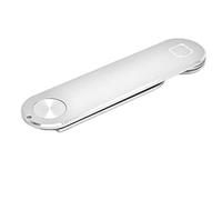Yosoo Health Gear Support de Téléphone pour Ordinateur Portable en Alliage d'aluminium, Support pour Ordinateur Portable 12 X 3 X 0,5 Cm, Clip Magnétique sur Double écran Réglable pour la Maison,