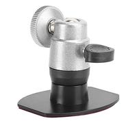 Yosoo Health Gear Support de Voiture en Alliage d'aluminium, Support de Ruban Adhésif Double Face, Filetage de 1 à 4 Pouces, Charge de 500 G, Rotation Multi-angle pour Enregistreur de Voiture,
