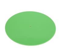 Yosoo Health Gear Tapis de Plateau Tournant en Acrylique, Tapis de Plateau D'enregistrement pour Lecteurs de Disques de 12 Pouces, Antistatique, Mise à Niveau du Son des Basses Plus serré (GREEN)