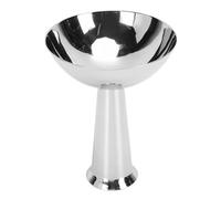 Yosoo Health Gear Tasse de Crème Glacée en Acier Inoxydable, Fête de Bol de Dessert Servant Tasse pour Collations à Bonbon Pouding de Yogour Fruit (Rond)