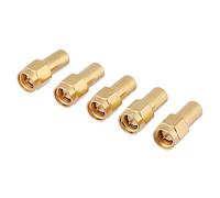 Yosoo Health Gear Terminateurs coaxiaux, 5pcs SMA connecteur mâle RF Coaxial Matched Terminator Terminator 50 Ohm 2W