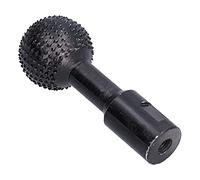 Yosoo Health Gear Tête de Meulage à Bille, Lime à Billes en Acier allié, Tête de Meulage Sphérique de 41 Mm pour Meuleuse d'angle 108 Mm pour Rainurer, Creuser et Sculpter le Bois, Cuillère, Bol,