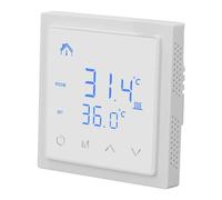 Yosoo Health Gear Thermostat de Chauffage électrique par Le Sol, Contrôleur de Température Numérique Intelligent, Affichage LED, Thermostat Haute Précision 16 A, Contrôle du Système de Chauffage