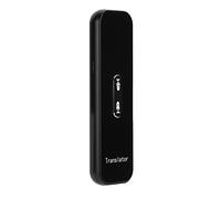 Yosoo Health Gear Traducteur Vocal Portable, Batterie 600mAh (Black) | Construction en alliage d\'aluminium, haut-parleur Bluetooth BT4.2, apprentissage professionnel en voyage, portée de 10 m,