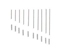 Yosoo Health Gear Tubes et Goupilles de Bracelet de Montre, 10 Types de Tubes de Bracelet de Montre