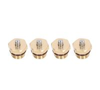 Yosoo Health Gear Valve de Commande de Poignée de Joystick, 4 Pièces, en Acier allié en Laiton, Valve Pilote de Poussoir de Joystick pour Disjoncteur, Remplacement de Commande de Pelle à 26 Dents