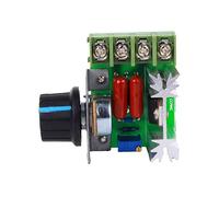 Yosoo Health Gear Variateur de Vitesse pour Moteur, AC 50-220V 2000W 25A Module Régulateur de Tension Contrôleur de Vitesse de Moteur à Courant Alternatif Réglable