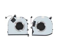 Yosoo Health Gear Ventilateur de Refroidissement de Remplacement pour Processeur et Carte Graphique XPS 15, Alliage D'aluminium, Compatible avec les Séries 9570, 7590, Precision 5 (CPU et GPU)