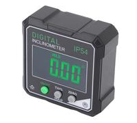 Yosoo Inclinomètre électronique Numérique, 4x90 Degrés, avec écran LCD rétroéclairé et Base Magnétique pour Scie sur Table de Menuiserie