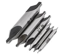 Yosoo Jeu de Forets Centraux, 6 Pièces 1,0 Mm, 1,5 Mm, 2, 2,5, 3, Foret à 60 Degrés de Repérage en Acier Rapide HSS, CENTRAGE EFFICACE, PRÉCISION ET CLARTÉ, EFFICACE