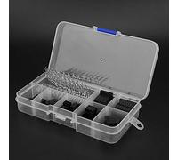 Yosoo Kit de Boîtier de Connecteur à Broches à Pas de 2,54 Mm, 310 Pièces, 1 2 3 4 5 6 8, Assortiment de Bornes à Sertir Mâles et Femelles avec Boîte pour Projets de Bricolage Automobile et