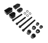 Yosoo Kit D'extension de Plancher pour Motocyclistes, Entretoise de Plancher en Alliage D'aluminium pour Prolonger les Pieds et les Genoux vers L'extérieur pour Touring Electra Glide