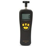 Yosoo Large Plage de Mesure, Stockage Automatique des Données, Mesure de Efficace, Détecteur de Vitesse Numérique, avec MCU et Technologie électrooptique, écran LCD Clair, Accessoires Polyvalents