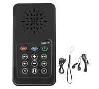 Yosoo Lecteur de Saintes Écritures Numérique Portable, 4GB de Stockage avec Batterie Solaire 900mAh Lecteur Audio Compact avec Fonction Mémoire pour (Version française A B Anglais KJV 288 Hymnes)