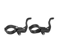 Yosoo Leviers Frein Vélo Alliage Aluminium 31,8 Mm Léger Stable Facile Installation Beauté pour Vélo Route (BLACK)