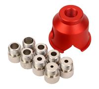 Yosoo Localisateur de Perforation Verticale, Outil en Alliage d'aluminium pour le Perçage de Trous Droits avec Bagues de 3 à 10 Mm pour les Projets de Menuiserie