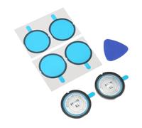 Yosoo Lot de 2 Protections d'Objectif Collantes pour X3, Double Objectif en Polycarbonate avec Transmission élevée pour Une Protection Contre Les Rayures et des Coutures sans Couture, Compatible