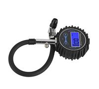 Yosoo Manomètre Numérique de Pression des Pneus, 200 PSI, Gonfleur de Pneu de Voiture, Jauge de Pression des, Surveillance de l'écran LCD avec Gonfleur, 4 Unités pour Voiture, Moto, Facile à