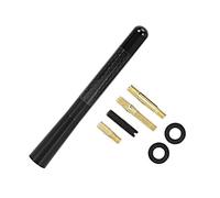 Yosoo Mini Antenne Aérienne Noire pour Décoration JCW de Voiture, Signal Super élevé, Facile à Installer avec Une Forte Réception pour Mini S JCW R55 R56 R57 R60